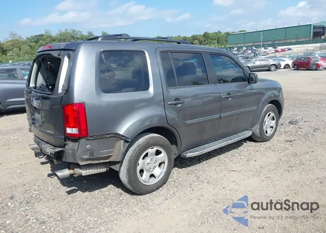 2011 Honda Pilot Ex-L z USA, uszkodzony, nr VIN 5FNYF4H52BB044661